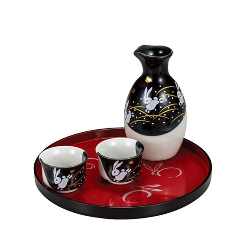 Kutani ware | Japanese Sake Cup Set | Rabbit | 正價