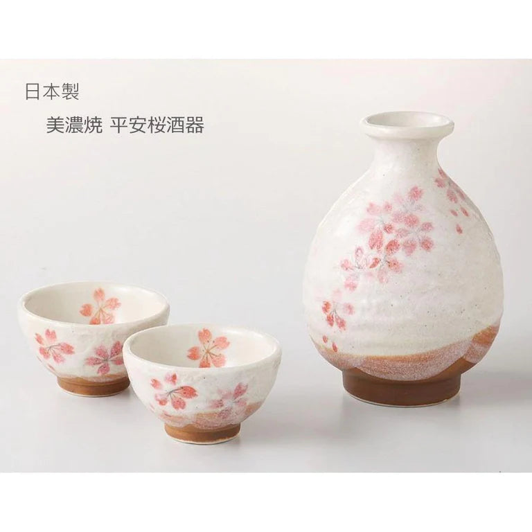 Mino Ware | Heian Cherry Blossom Sake Cup | 3Pcs Set | 正價