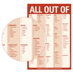 All Out Of Pad (Red) (with magnet) (197170167819)