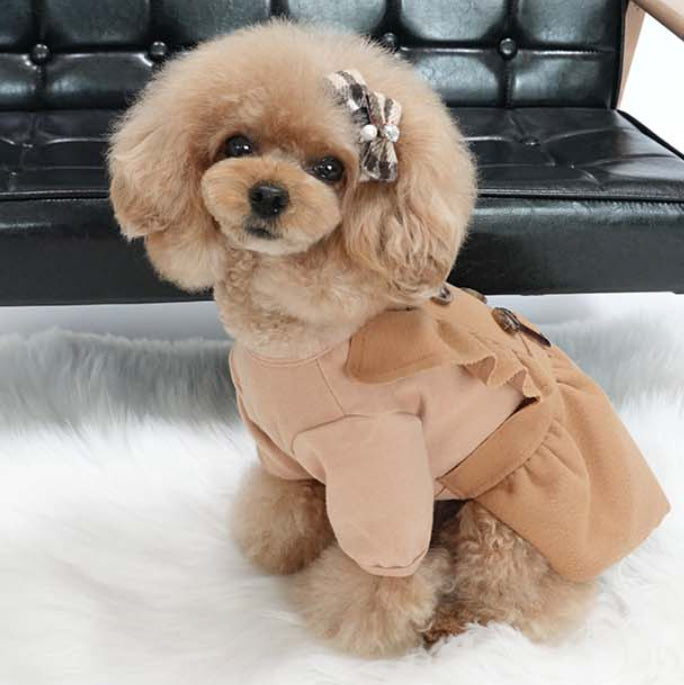 Dog Pet Wear | Trench Coat Dress | 正價