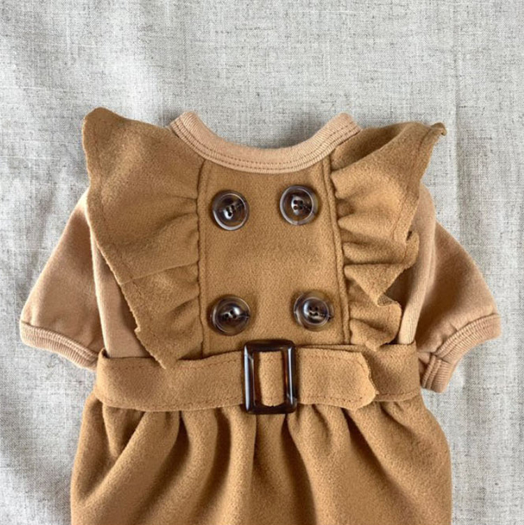 Dog Pet Wear | Trench Coat Dress | 正價