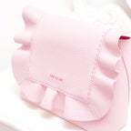 Rammira Leather Ruffle Backpack | Light Pink (4676018667594)