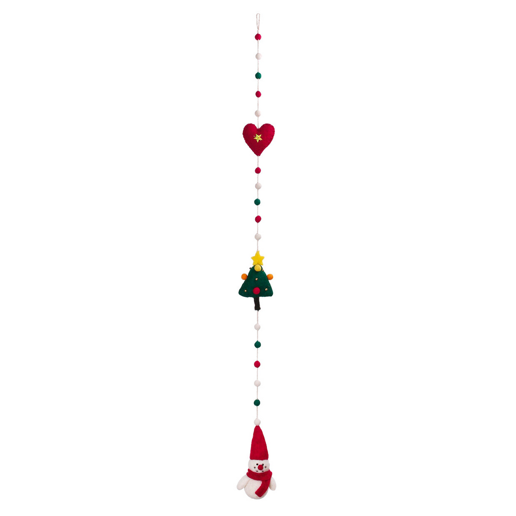 Christmas Ornaments | Garland Snowman