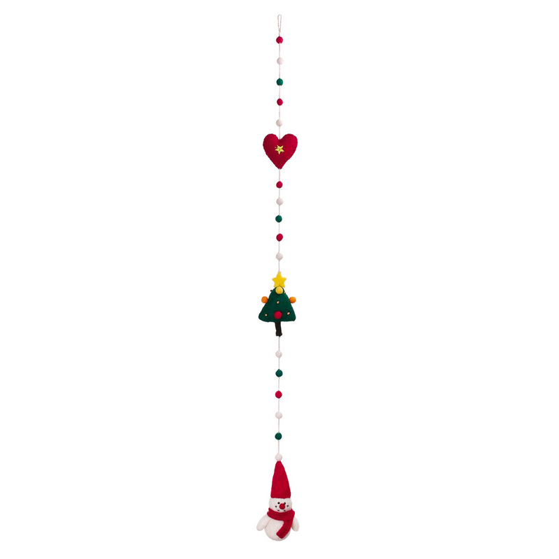 Christmas Ornaments | Garland Snowman