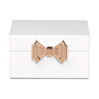 Lacquer Jewellery Box Small | White