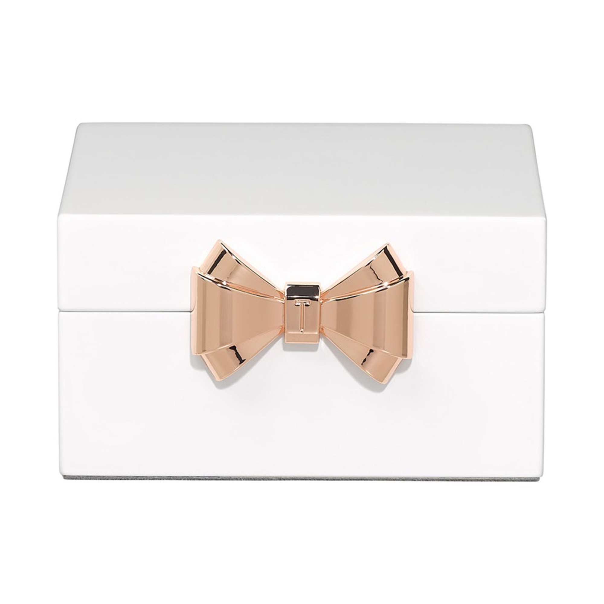 Lacquer Jewellery Box Small | White