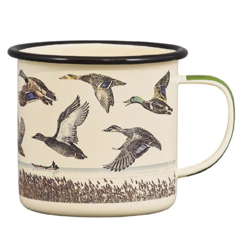 Enamel Mug | Lake & Ducks