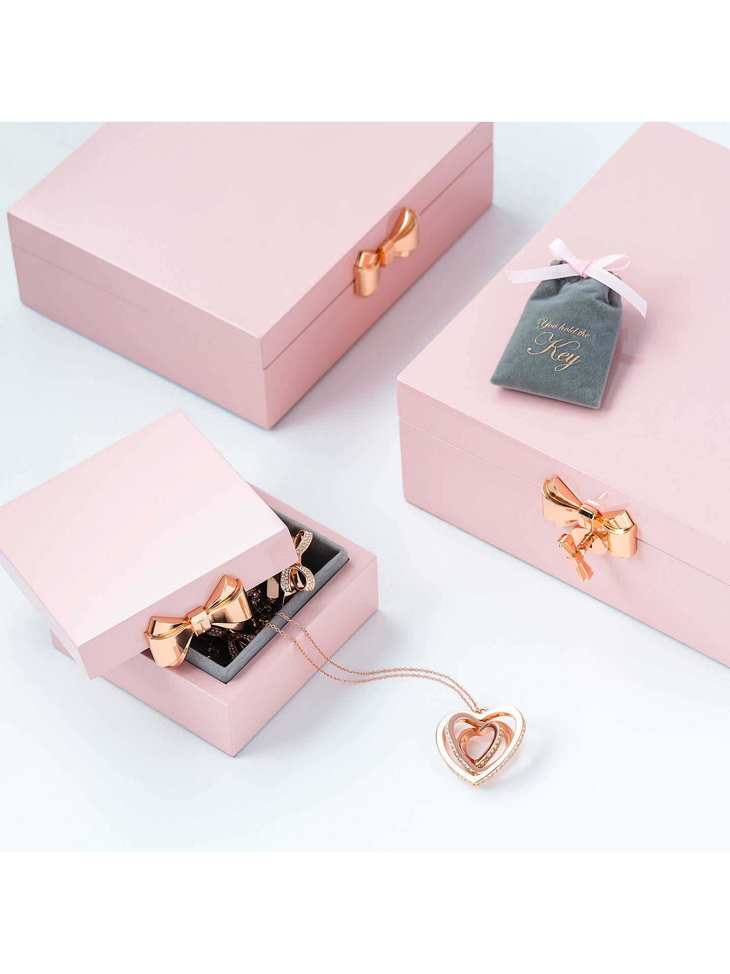 Lacquer Jewellery Box Small | Pink (562110038050)