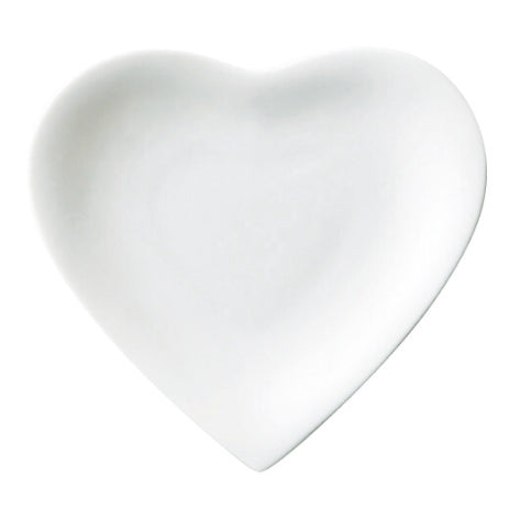 Cocoro Plate | Heart Shaped | White | 正價