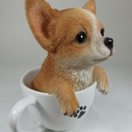 Children Ornament | Chihuahua with Cup | 正價