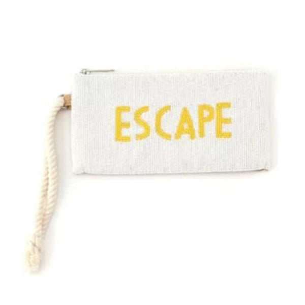 Beads Embroidery Letter Pouch | 正價