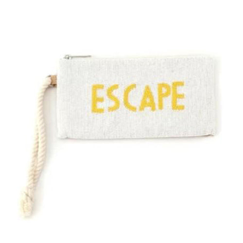 Beads Embroidery Letter Pouch | 正價
