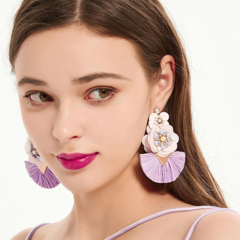 Carmenita Wong | Earrings | BF02 Purple