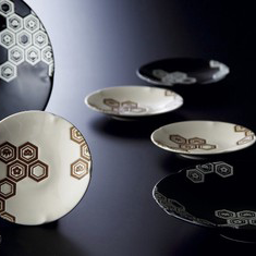 Mino Ware | Tortoise Shell Deep Plate | 2Pcs Set | 正價