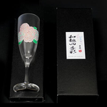 Mino Ware | Champagne Glass | Hydrangea | 正價