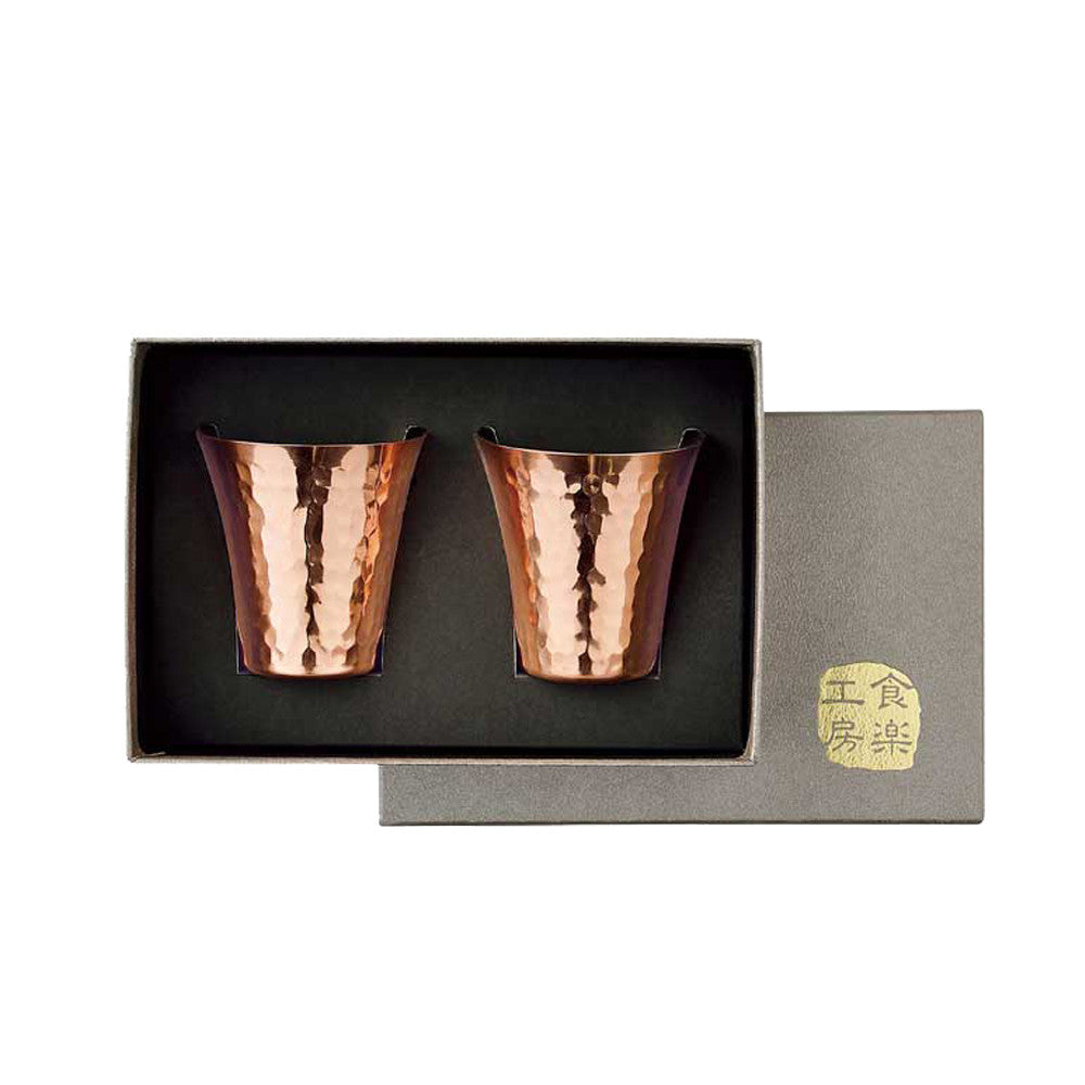 Premium Pure Copper Sake Cup | 2Pcs Set | 正價