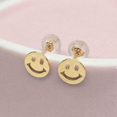 Smiley | Earrings | Yellow (4586650665034)
