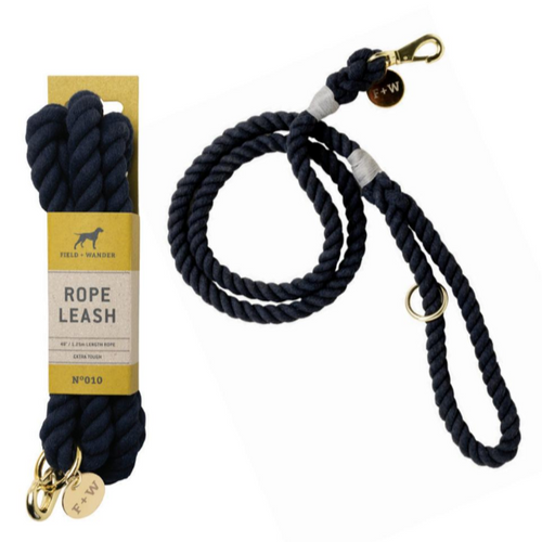 F+W | Durable Braided Rope Leash | Gold Carabiner | 正價