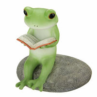Copeau Display | 71311 | Frog Reading on Rock (638820155426)