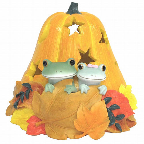 Copeau Display | 72030 | Frog Couple in Pumpkin (1510144180258)