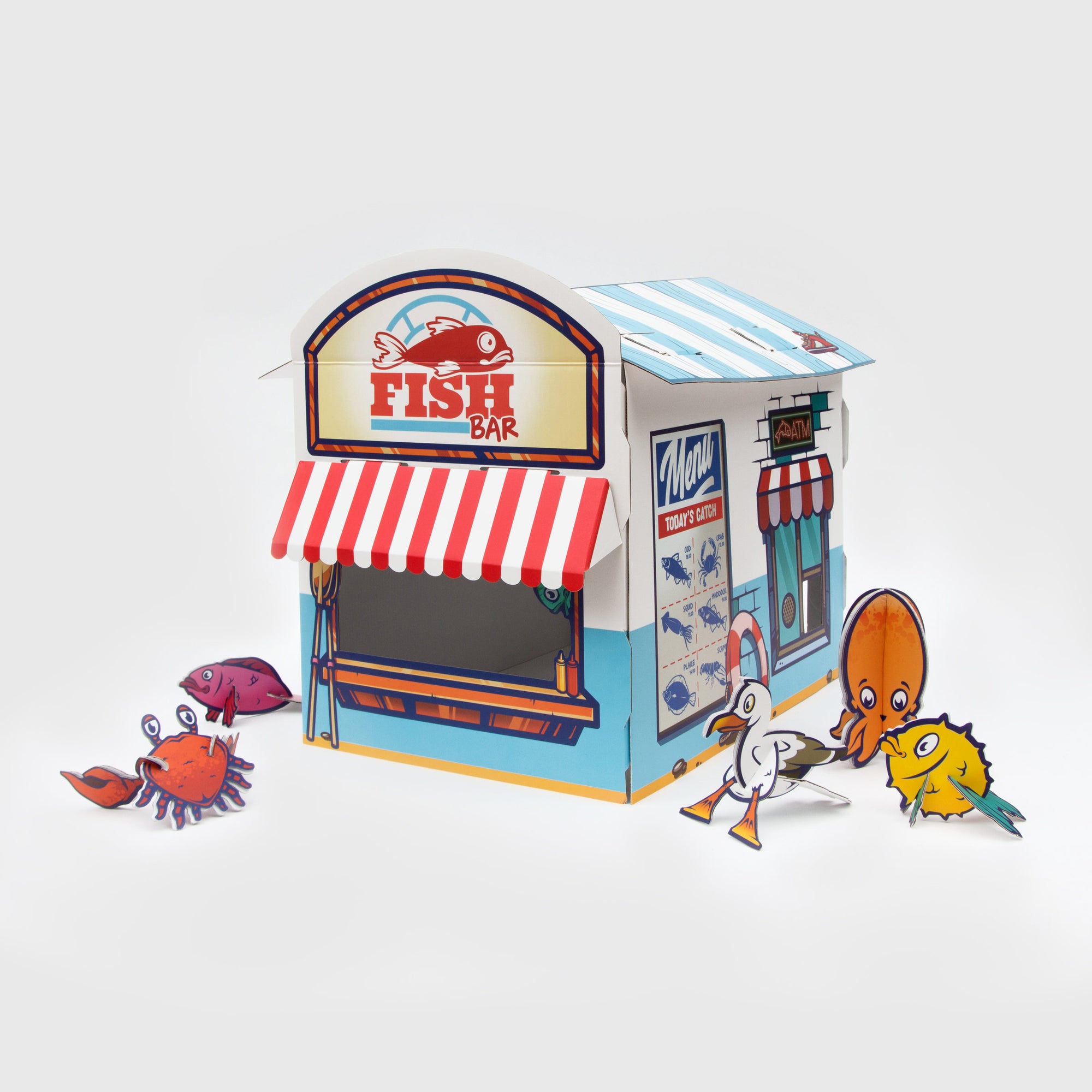 Cat Cardboard Kiosk | Play House | 正價
