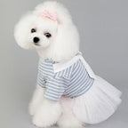 Dog Pet Wear | One-piece Dress | Blue | 正價 (4796853321802)