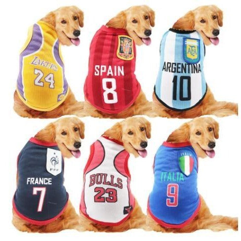 Dog Pet Wear | Basketball shirt 正價 (4796942155850)