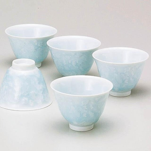 名窯 | Arabesque Japanese Tea Cup | Blue | 正價