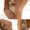 Ikawa | Wooden Table Clock | Wave Pattern | 正價