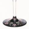 Nurimon de Verre | Sakura Wine Glass | Red/Black Pair Set | 正價