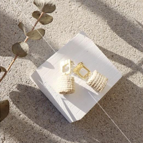 Rattan Pierced Earring | 正價