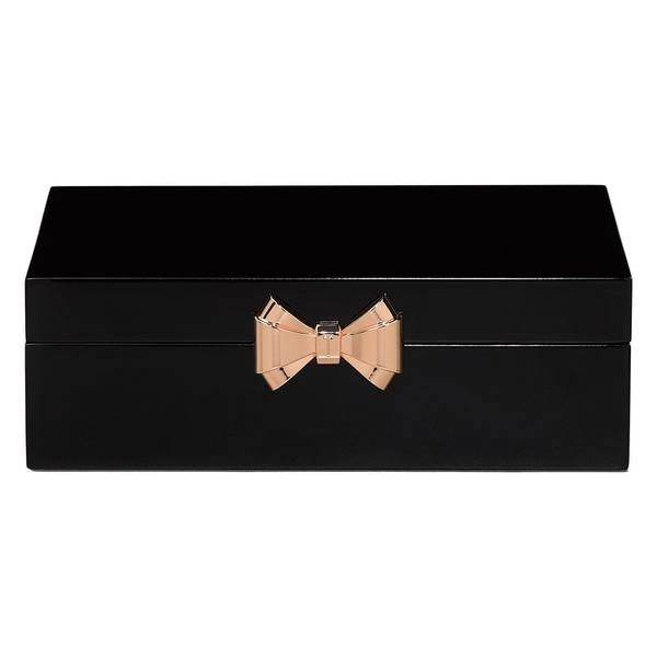 Lacquer Jewellery Box Medium | Black (562142838818)