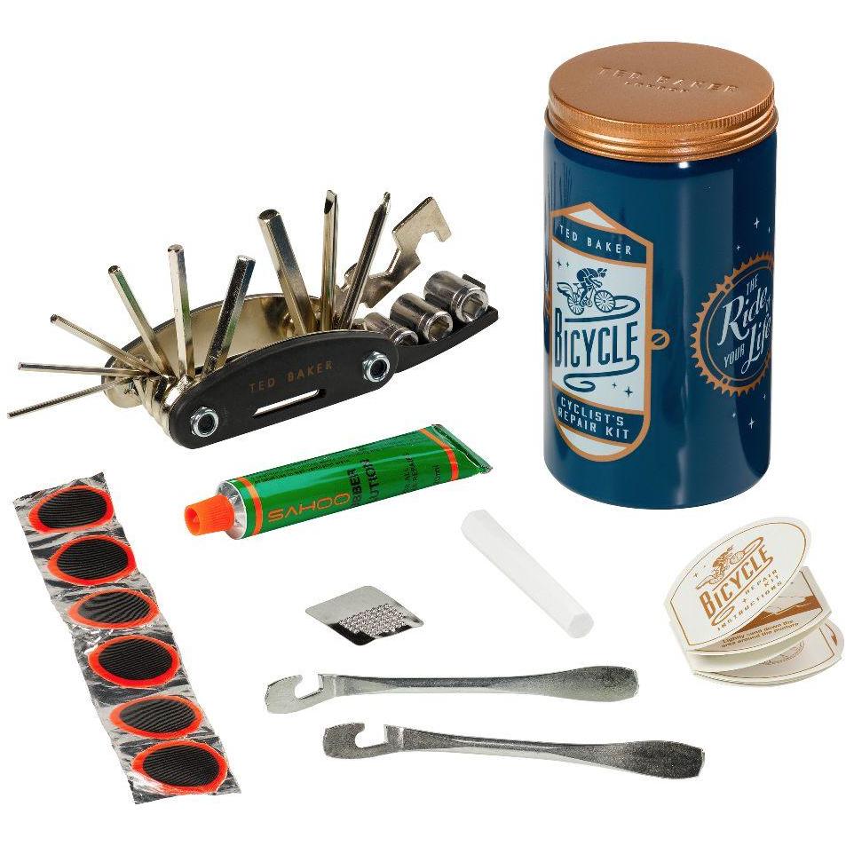 Bike Repair Kit in Tin | Blue (197175705611)