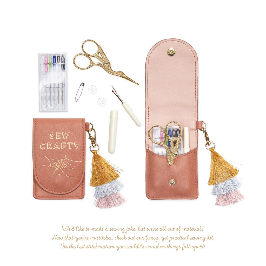 Vegan Leather Sewing Kit "Sew Crafty" | 正價