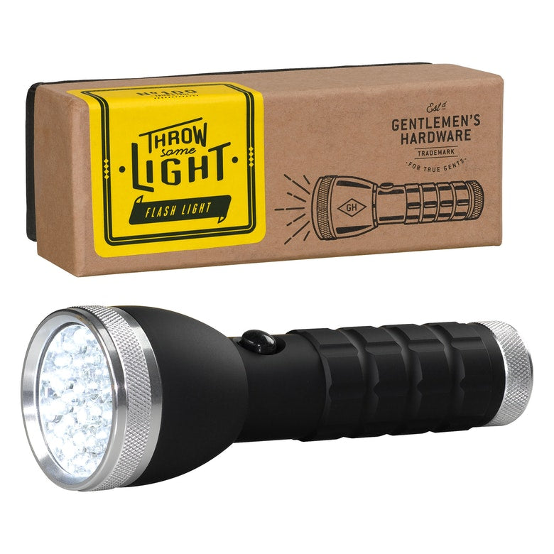 Torch - Silver with black handle (197183602699)