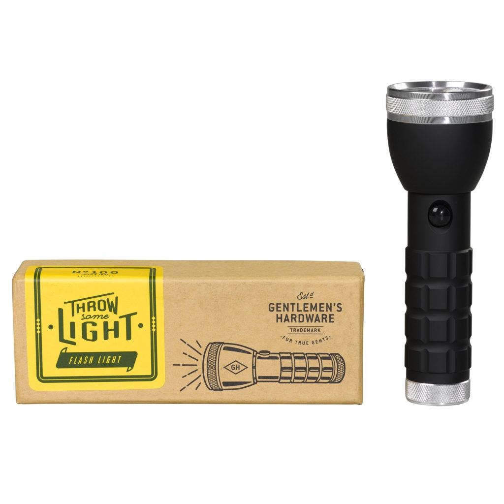 Torch - Silver with black handle (197183602699)