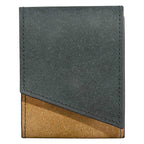 Manicure Kit Recycled Leather Black & Tan (1613070368802)