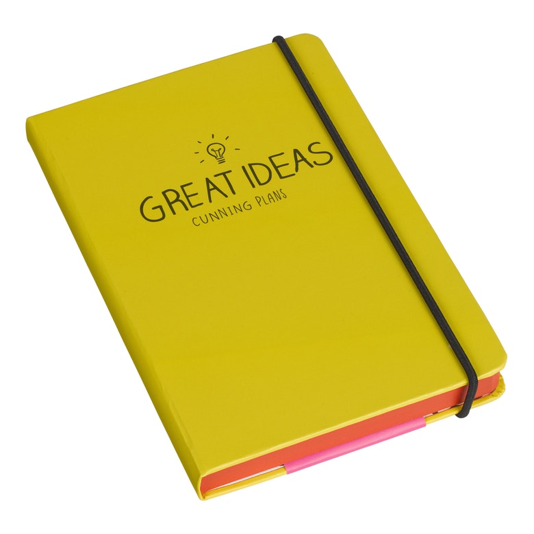 A6 Great Ideas Notebook | Yellow (325823365131)