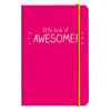 A6 Little Book of Awesome Notebook | Pink (325813665803)