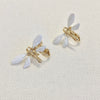 Le Bonheur Design | Dragonfly Clip-on Earrings (3804230811682)