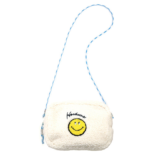Smiley | Shoulder Pouch | Ivory (1794339733538)