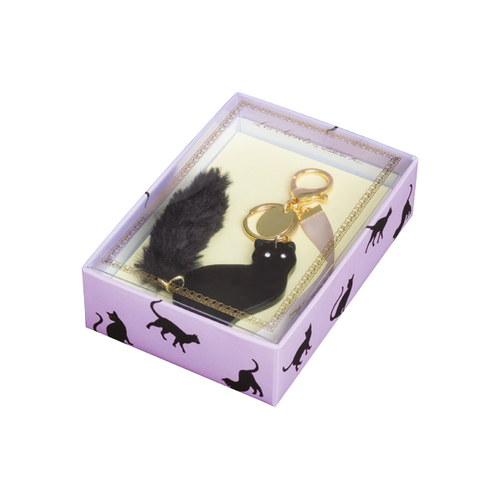 Lovely Cat Bag Charm | Noir (3814554894370)