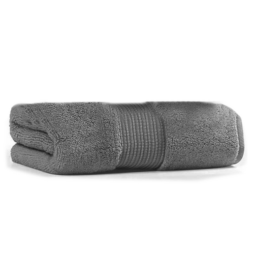 Leila | Bath Towel | Dark Gray (3884420726818)