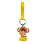 Monchhichi | Leather Strap Keychain