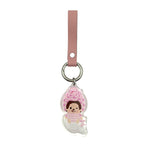 Monchhichi | Leather Strap Keychain