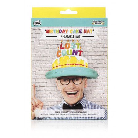 INFLATABLE BIRTHDAY HAT ADULT (233688039435)