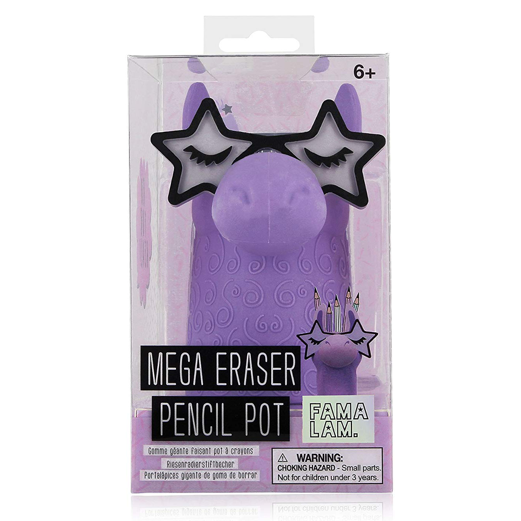 Famalam Llama Eraser Pen Pot (1612471271458)