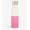 Colour-block Stainless Steel Water Bottle | Pink | 425ml