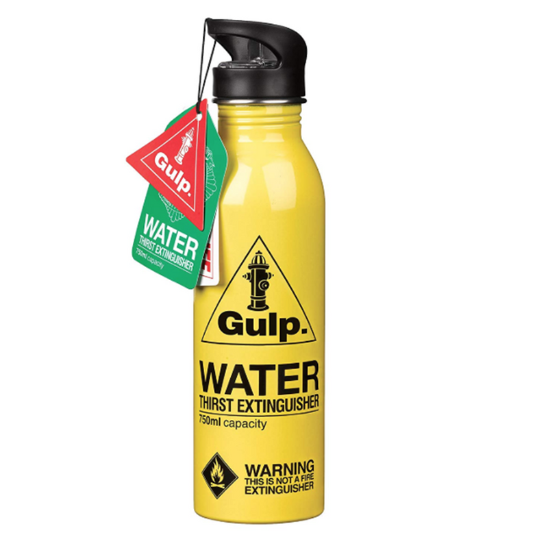 Water Bottle Thirst Extinguisher | Yellow and Black | 正價 (4732523315274)