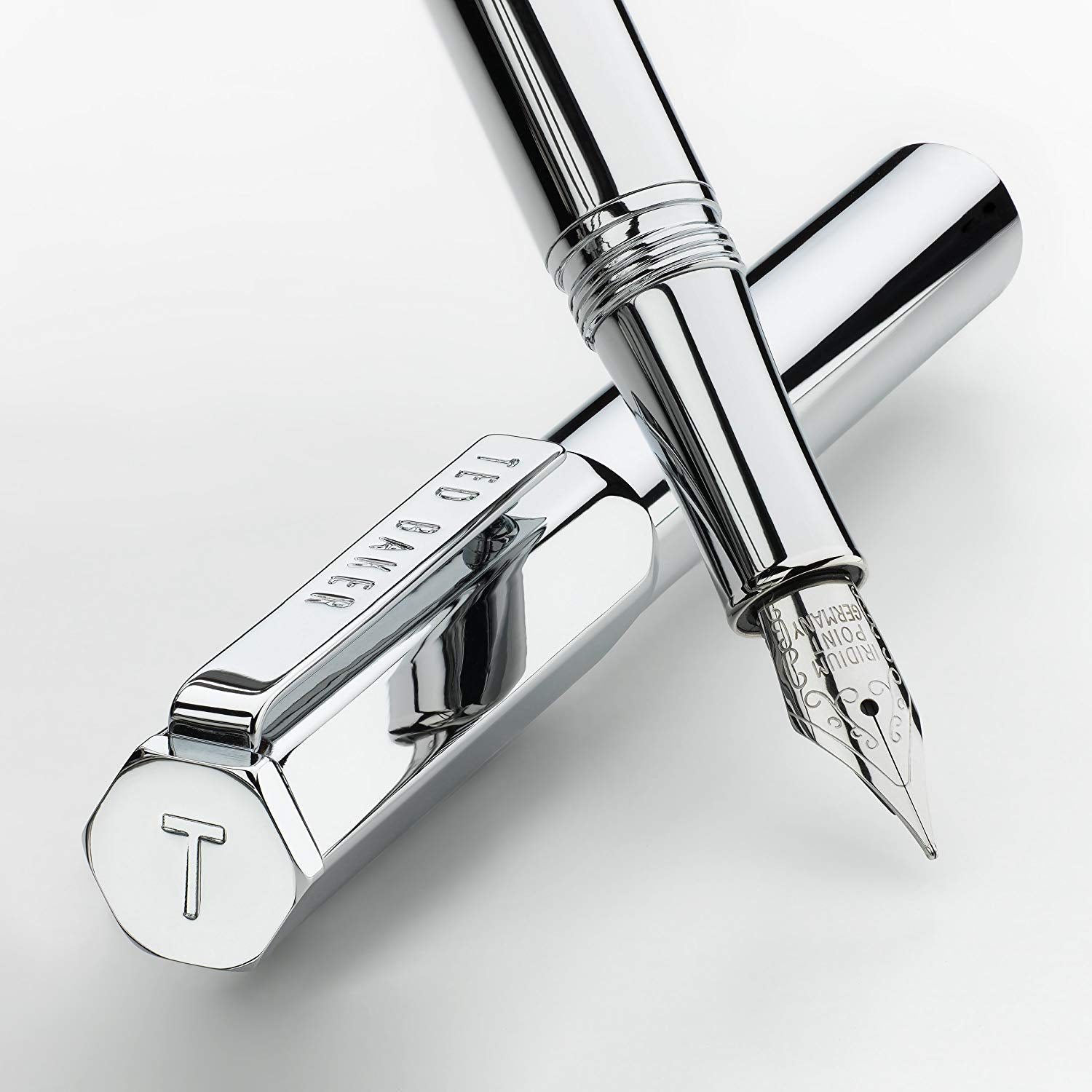 Premium Fountain Pen | Chrome (197172559883)
